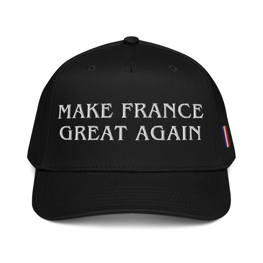 France Black Hat — White MFGA (Premium Edition)