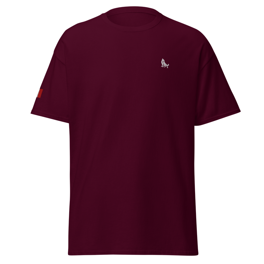Italy Classic Tee — White Wolf (Premium)