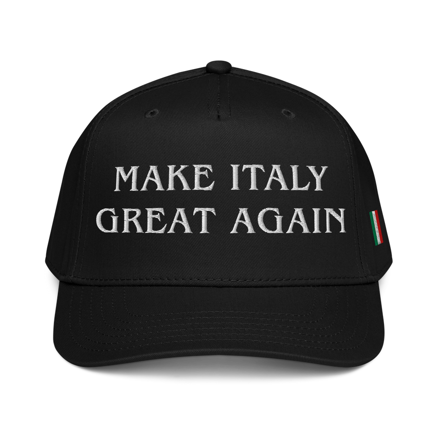 Italy Black Hat — White MIGA1 (Premium Edition)