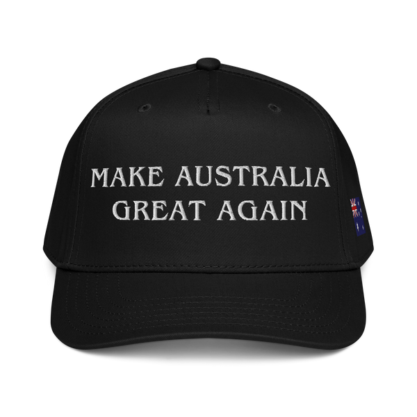 Australia Black Hat — White MAGA (Premium Edition)