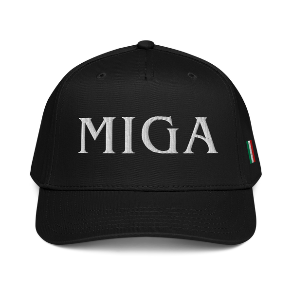 Italy Black Hat — White MIGA2 (Premium Edition)