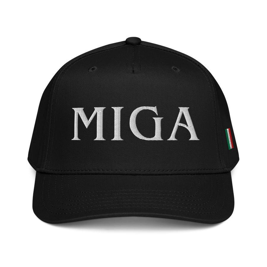 Italy Black Hat — White MIGA2 (Premium Edition)