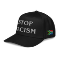 South Africa Black Hat — White Stop Racism (Premium Edition)