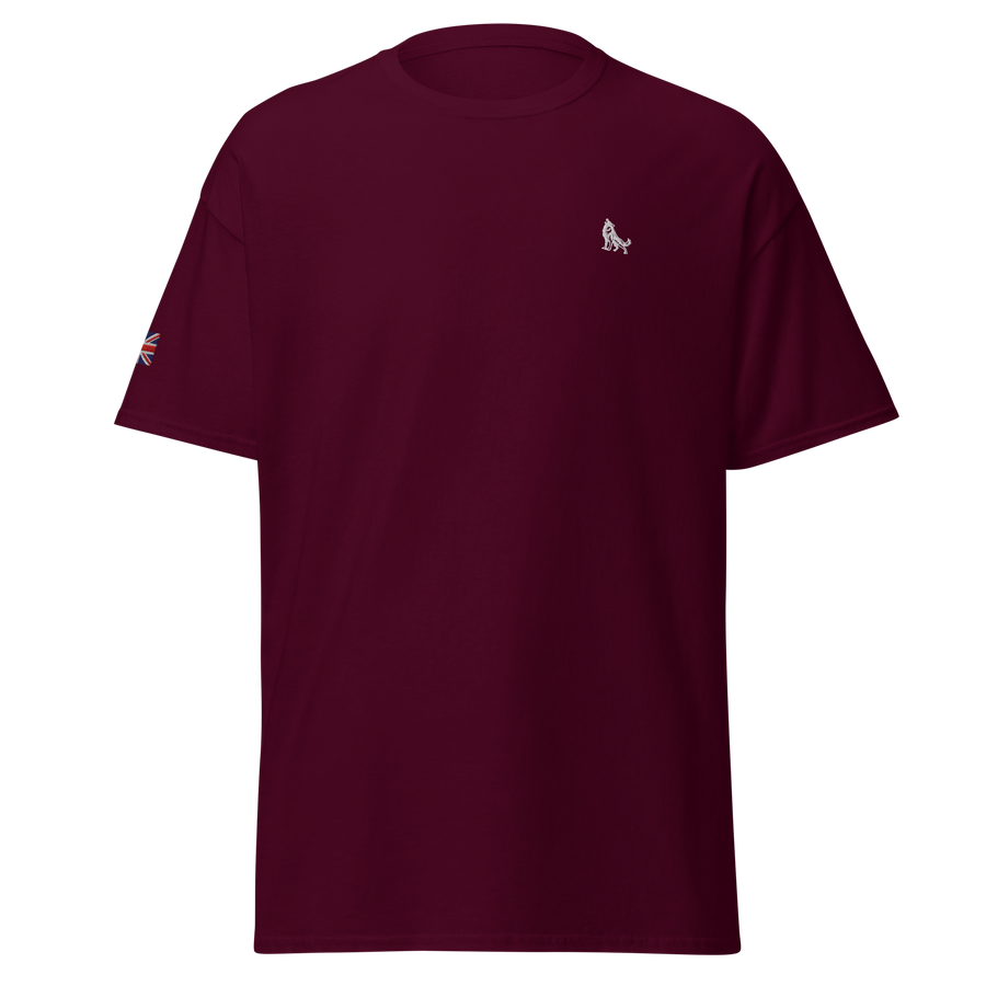 UK Classic Tee — White Wolf (Premium)